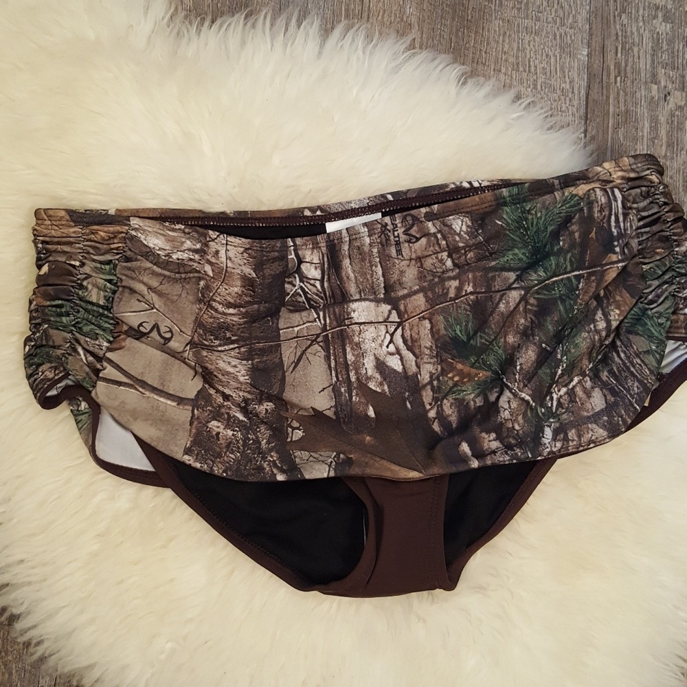 New Realtree Camo Bikini Bottoms Size 12 NWT